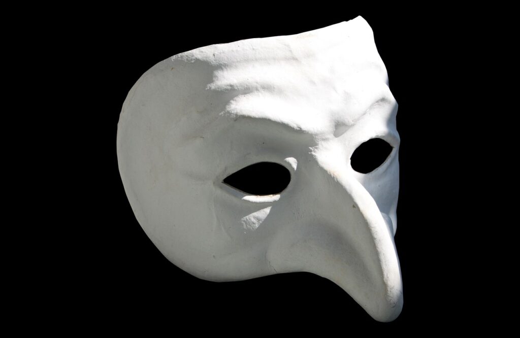 オペラ座の怪人の仮面